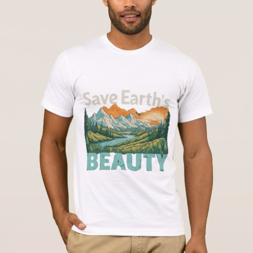 T_Shirt Earths Beauty