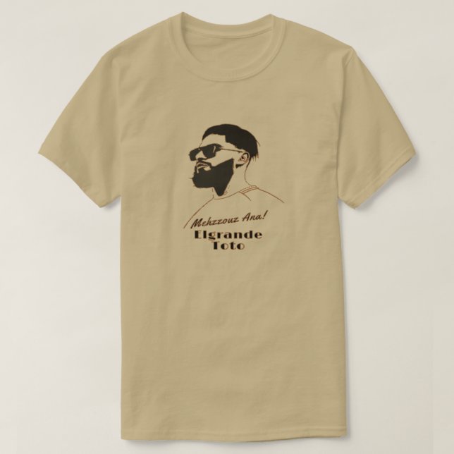 T-shirt Elgrende Toto Mehzouz Ana (Design Front)