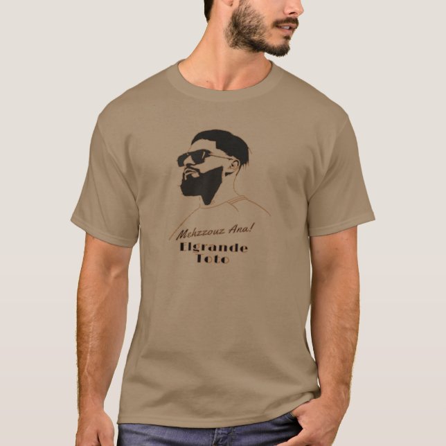 T-shirt Elgrende Toto Mehzouz Ana (Front)
