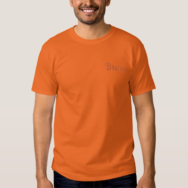 T SHIRT EMBROIDERED MEN'S STYLE DESIGN (Front)