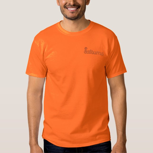 T SHIRT EMBROIDERED MEN'S STYLE DESIGN (Front)