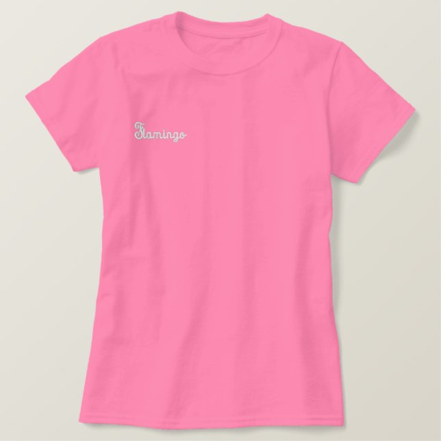 T SHIRT EMBROIDERED WOMEN'S STYLE AND (Design Front)