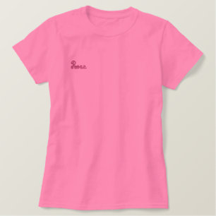 T SHIRT EMBROIDERED WOMEN'S STYLE AND DESIGN