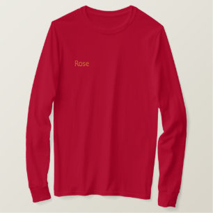 T SHIRT EMBROIDERED WOMEN'S STYLE AND DESIGN