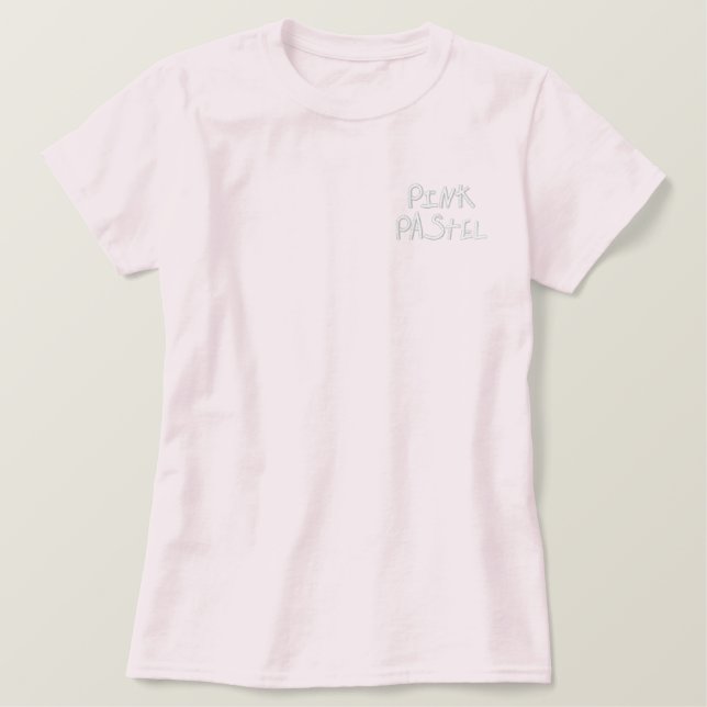 T SHIRT EMBROIDERED WOMEN'S STYLE AND DESIGN (Design Front)