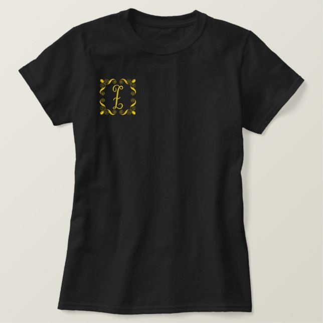 T SHIRT EMBROIDERED WOMEN'S STYLE AND DESIGN (Design Front)
