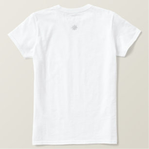 T SHIRT EMBROIDERED WOMEN'S STYLE DESIGN