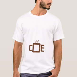 t-shirt enjoy with coffee