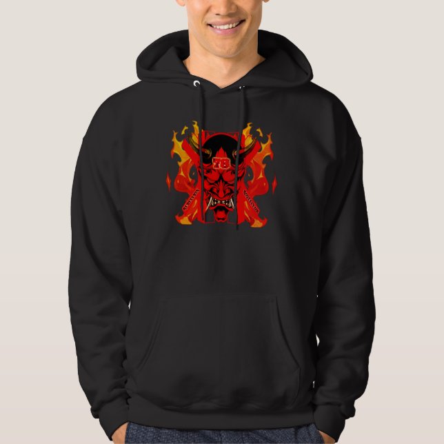 T-Shirt Evil Samurai  Hoodie (Front)