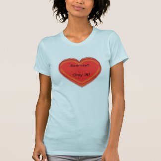 T-shirt - Exercise heart
