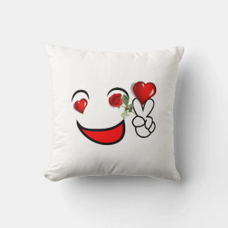 T-shirt fait pour vous mes dame et jeune fille throw pillow