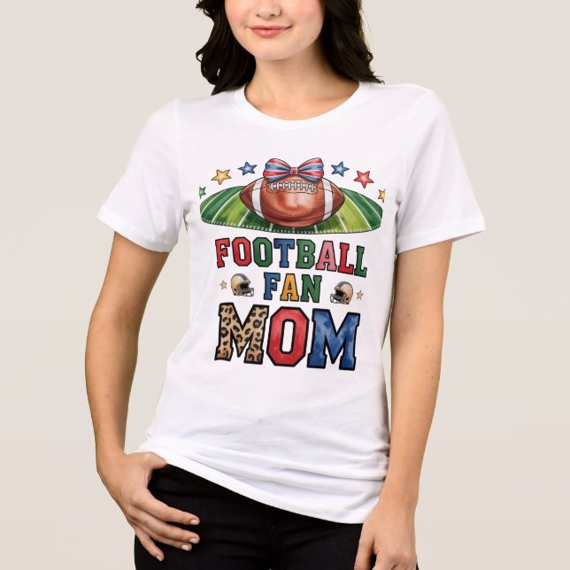 T-Shirt-Family Soccer T-Shirt Tri-Blend Shirt (Front)