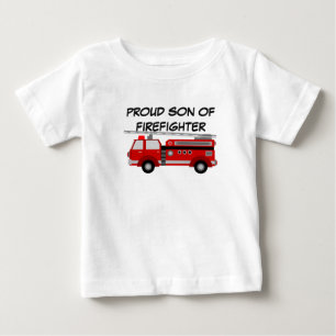 T shirt firefighter for son