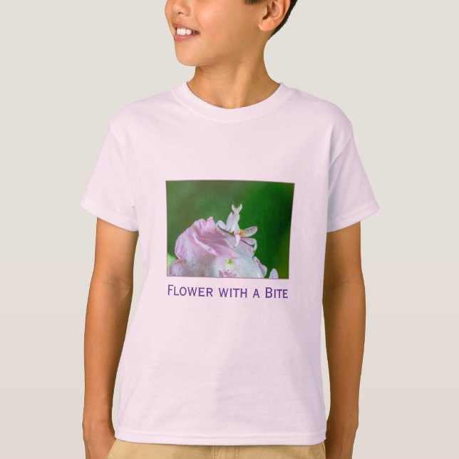 T-Shirt - Flower with a Bite (Front)