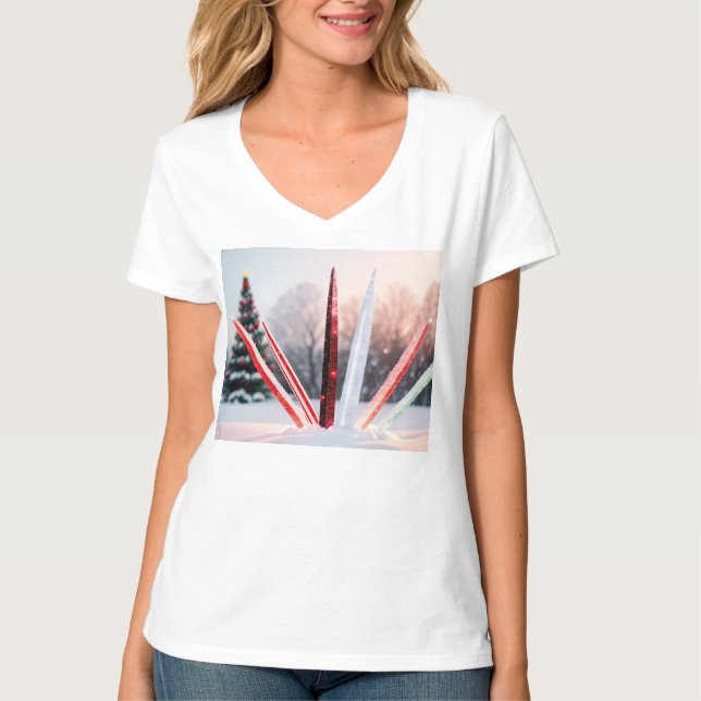 T-Shirt for Cozy Christmas Celebration (Front)