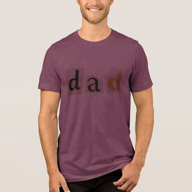T-Shirt for dads design,,gift for dad Tri-Blend Shirt (Front)