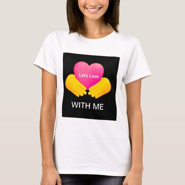T-SHIRT FOR GIRLS WITH LOVING COUPLES 1 (Front)