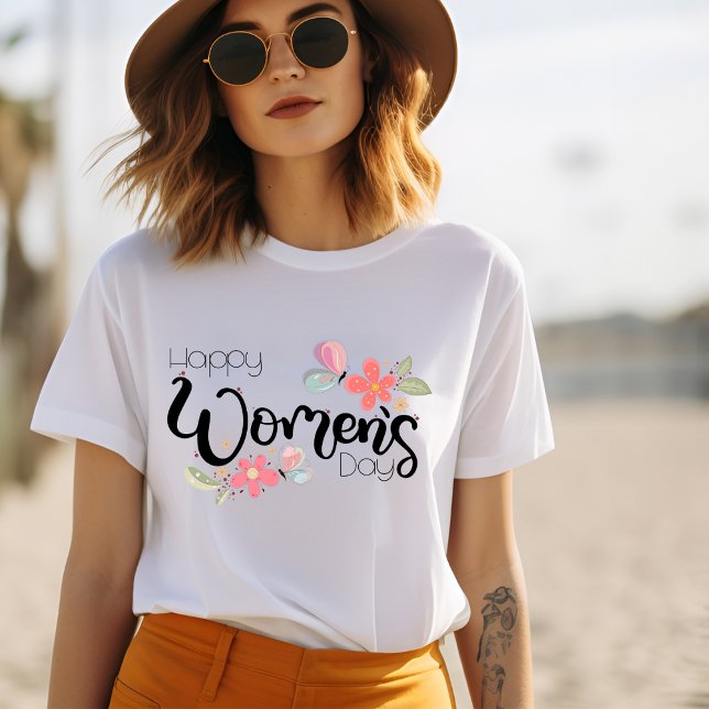 T-Shirt for Happy Women's Day (Creator Uploaded)