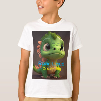 T-SHIRT FOR KIDS, DINO DESIGN
