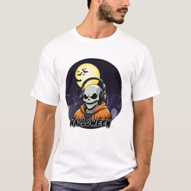 T-Shirt for men-Halloween tshirt design  (Front)