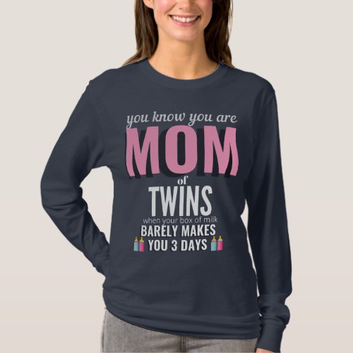 t_shirt for mom of twins gift idea mothers day
