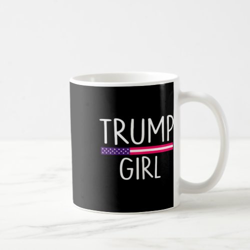 T Shirt For Women Donald Trump Girl 2020  Coffee Mug