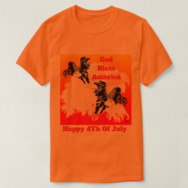 T-Shirt : Forth Of July (Design Front)