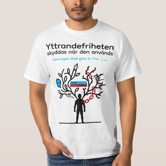 T-shirt - Free Speech (Front)