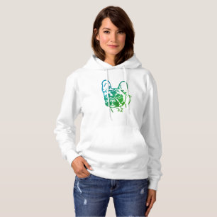 T-Shirt French Bulldog Head French Bulldog Hoodie