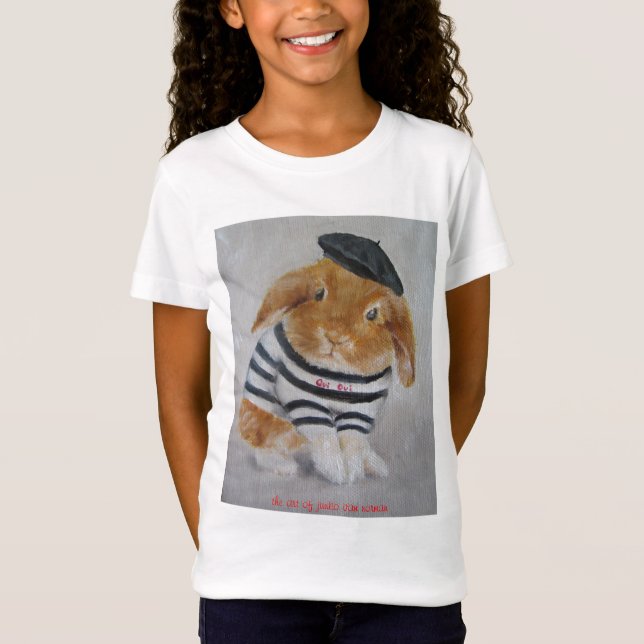 T-shirt - French Rabbit T-shirt (Front)