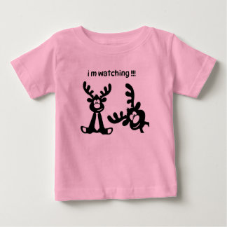 T-SHIRT FUNNY DEER I M WATCHING FOR KIDS