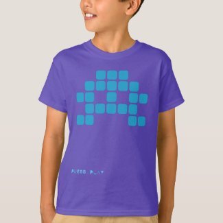 T-Shirt Game Press Start Kids