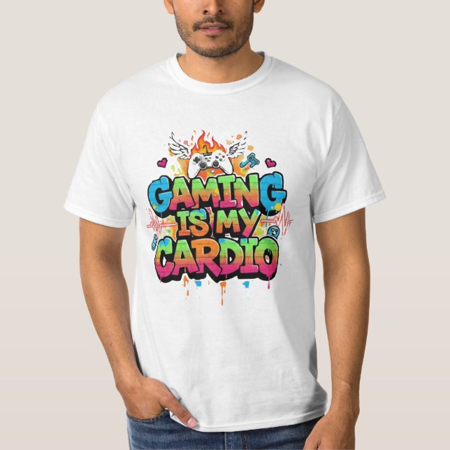 T-Shirt gamer quote (Front)