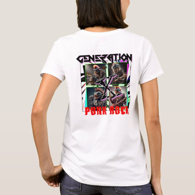 T-SHIRT GENERATION X PUNK ROCK (Back)