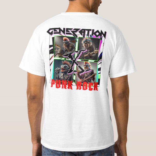 T-SHIRT GENERATION X PUNK ROCK (Back)
