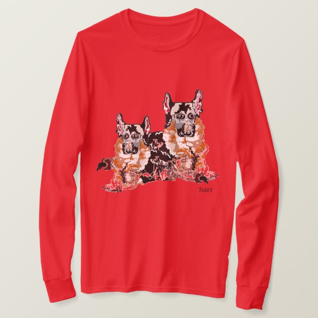 T-Shirt  : German Shepherd (Design Front)