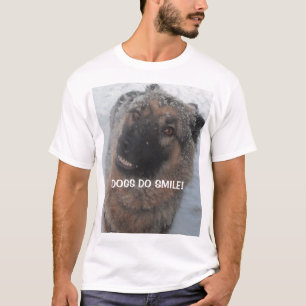 T-Shirt German Shepherd Dogs Do Smile