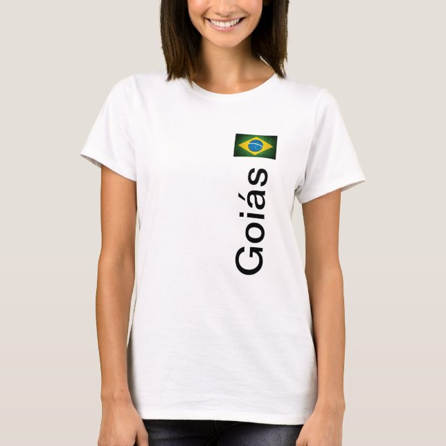 T-shirt Goiás Brazil (Front)