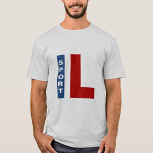 T-shirt gris homme  ILLINOIS SPORT