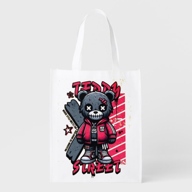 T-Shirt Grocery Bag (Front)