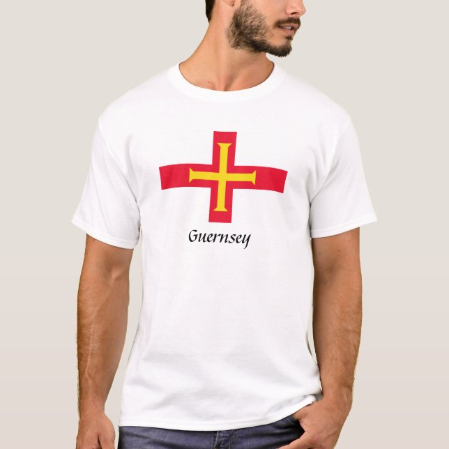 T-Shirt, Guernsey, Channel Islands T-Shirt (Front)