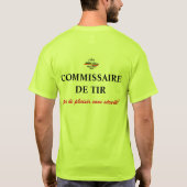 t-shirt gun commissioner (Back)
