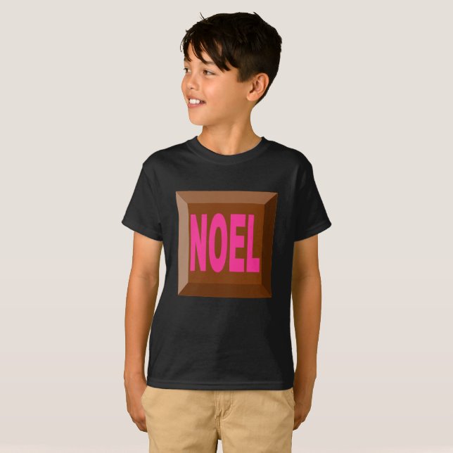 T-SHIRT HANES TAGLESS NOEL (Front Full)