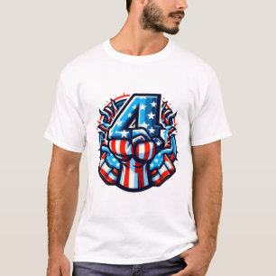 T-shirt Happy 4 JULY