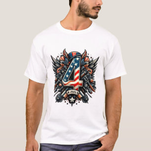 T-shirt Happy 4 JULY 