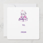 T-shirt Happy Mother day Girf  (Back)