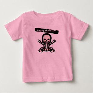 T-SHIRT HAPPY SKELETON FOR KIDS