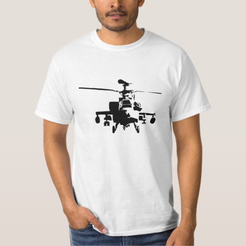 T_SHIRT HELICOPTER APACHE