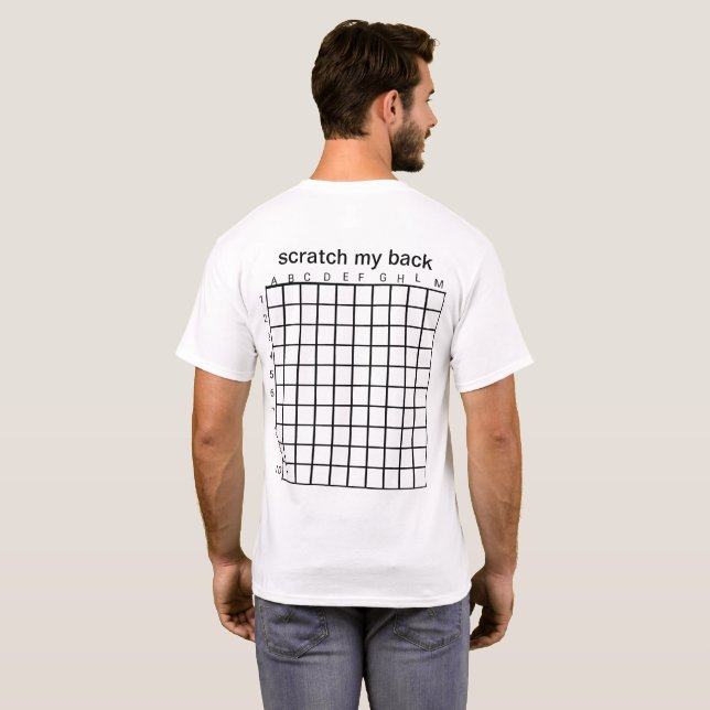 T-shirt helps identify itchiness (Back Full)
