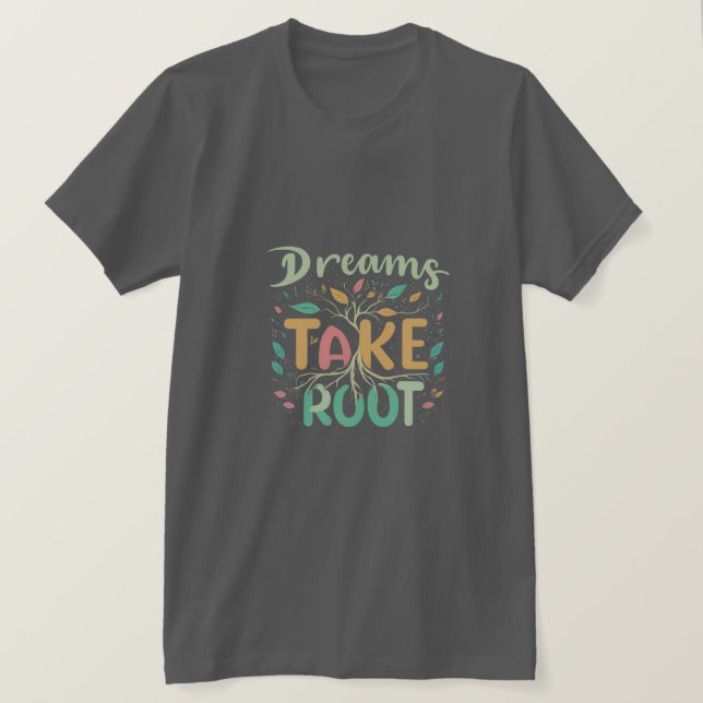T-Shirt Here's a possible description for a "Dream (Design Front)